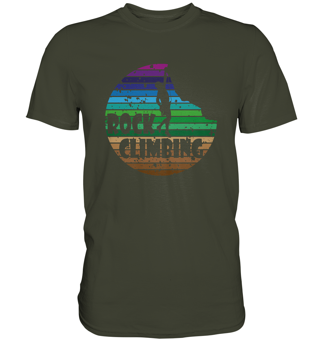 Rock Climbing | Organic T-Shirt