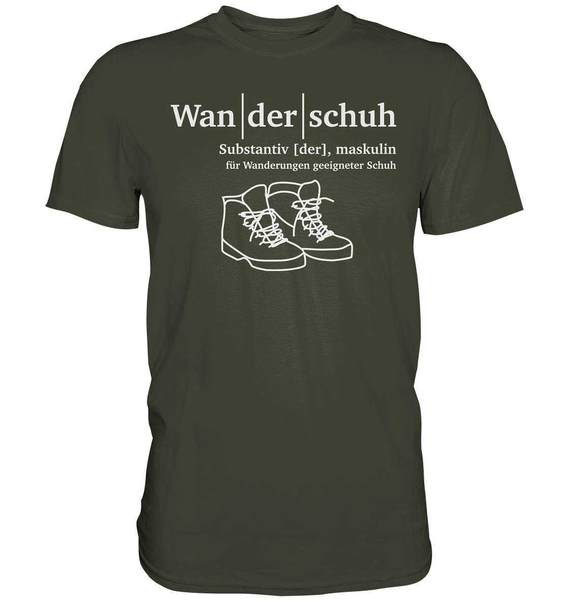 Wanderschuh | Premium T-Shirt