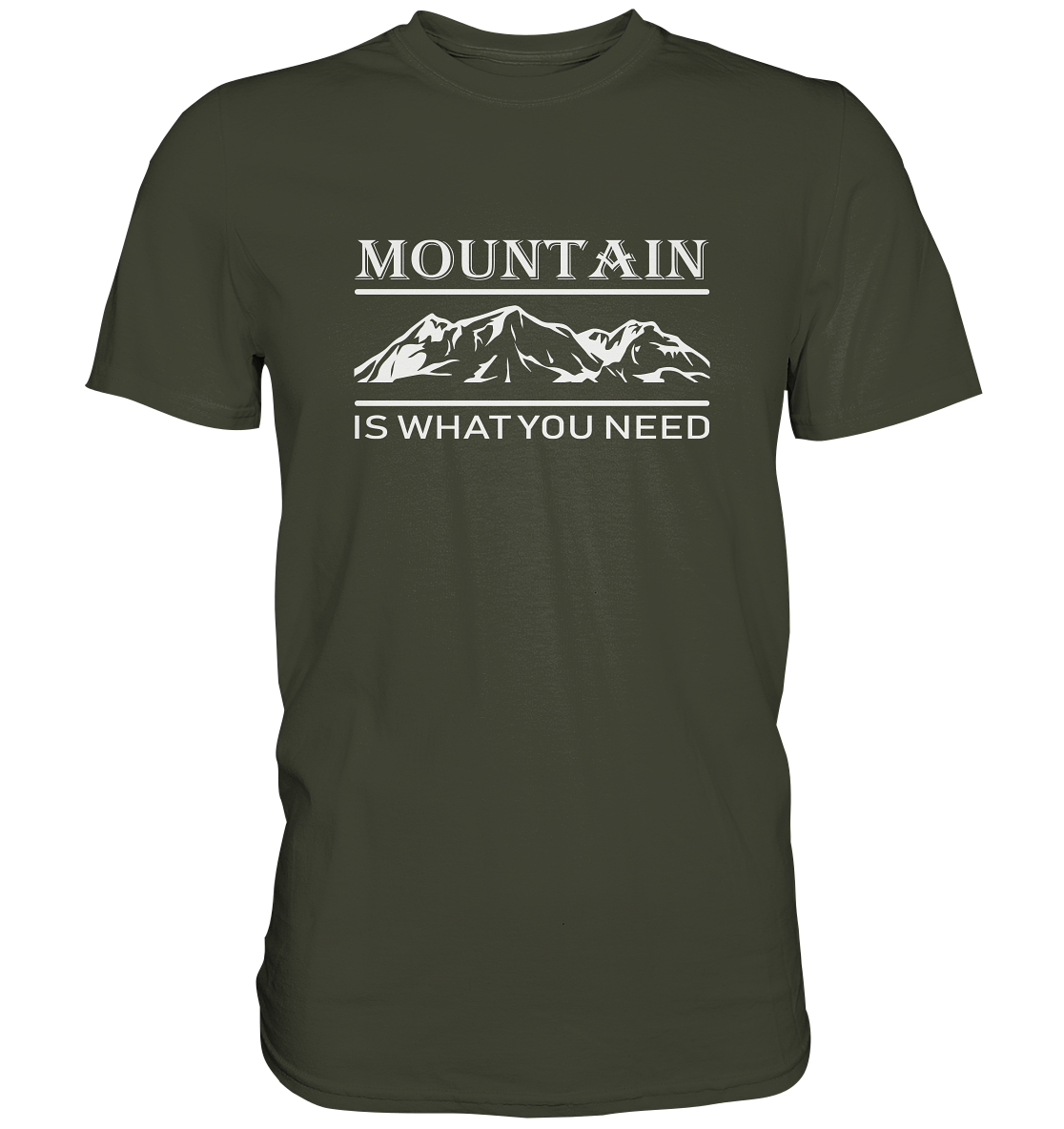 Mountain Is What You Need | Organic T-Shirt