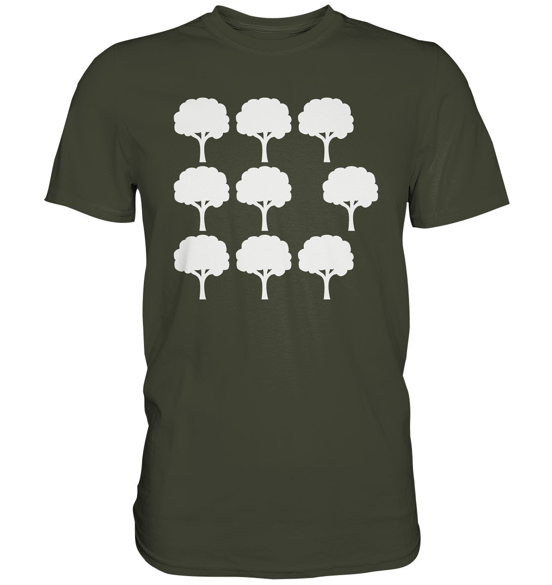 Baum tanzt aus der Reihe | Unisex Premium T-Shirt