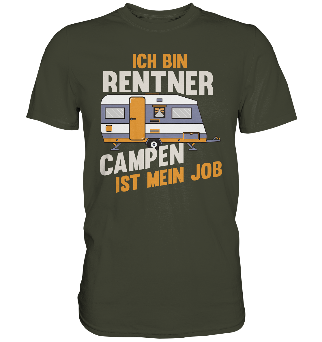 Rentner Camping | Unisex Premium T-Shirt