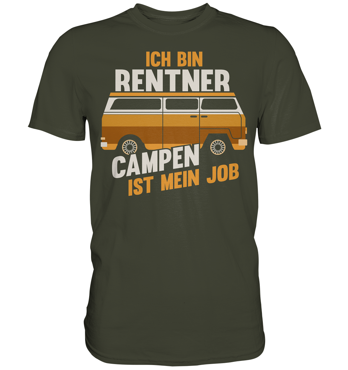 Rentner Camping | Premium T-Shirt