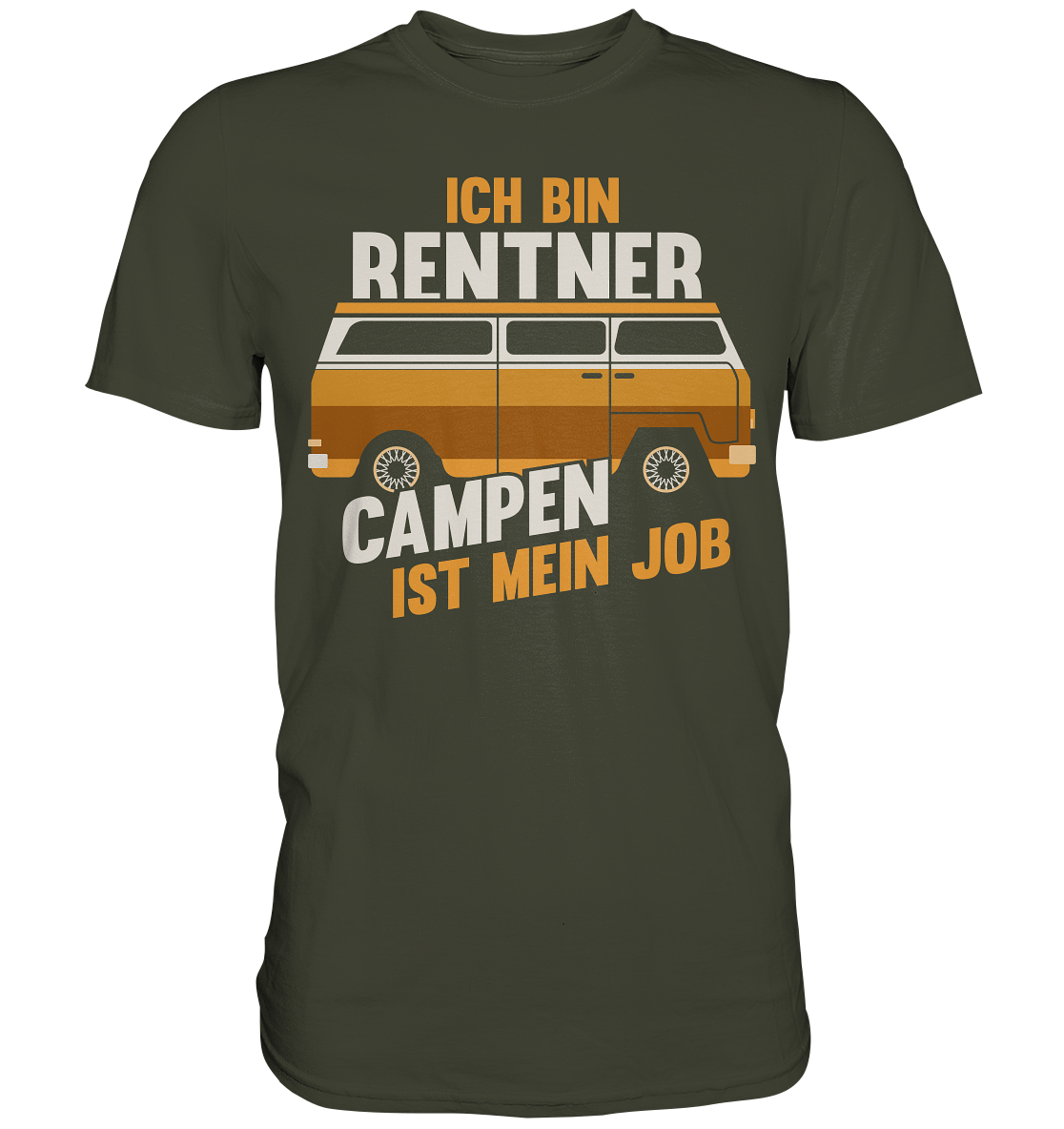Rentner Camping | Unisex Premium T-Shirt