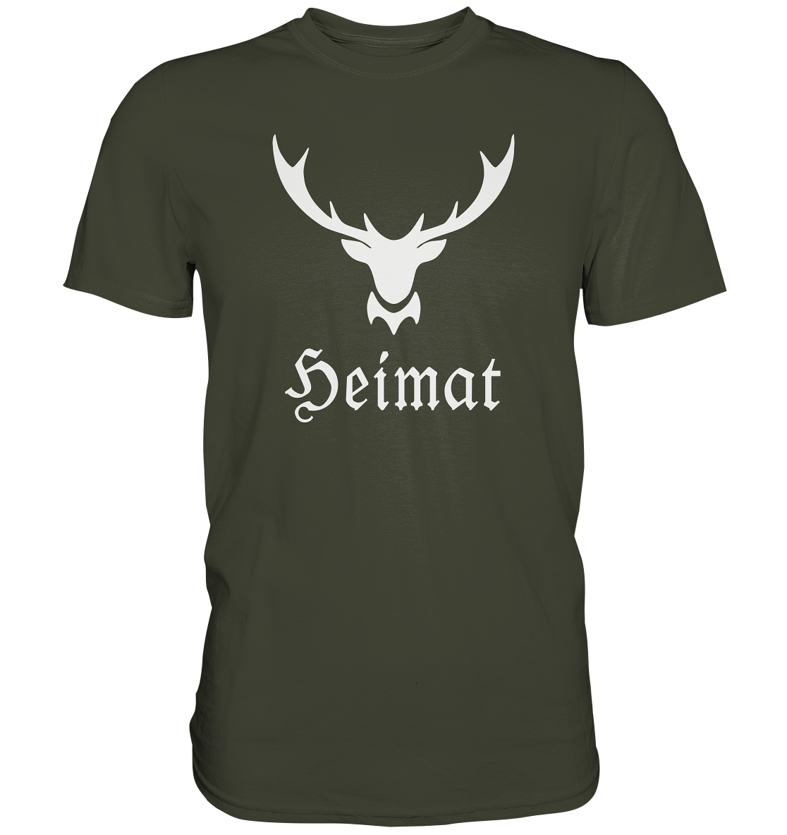 Heimat Hirschgeweih | Organic T-Shirt