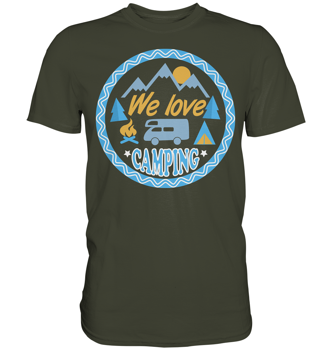 We Love Camping | Unisex Premium T-Shirt - Premium Shirt
