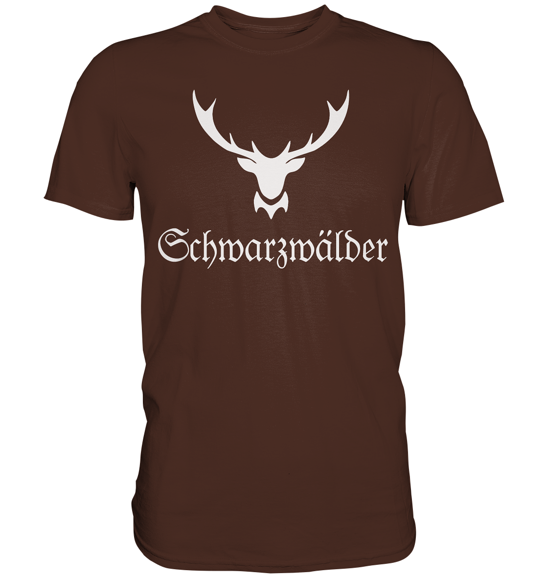 Schwarzwälder Hirschgeweih | Organic T-Shirt