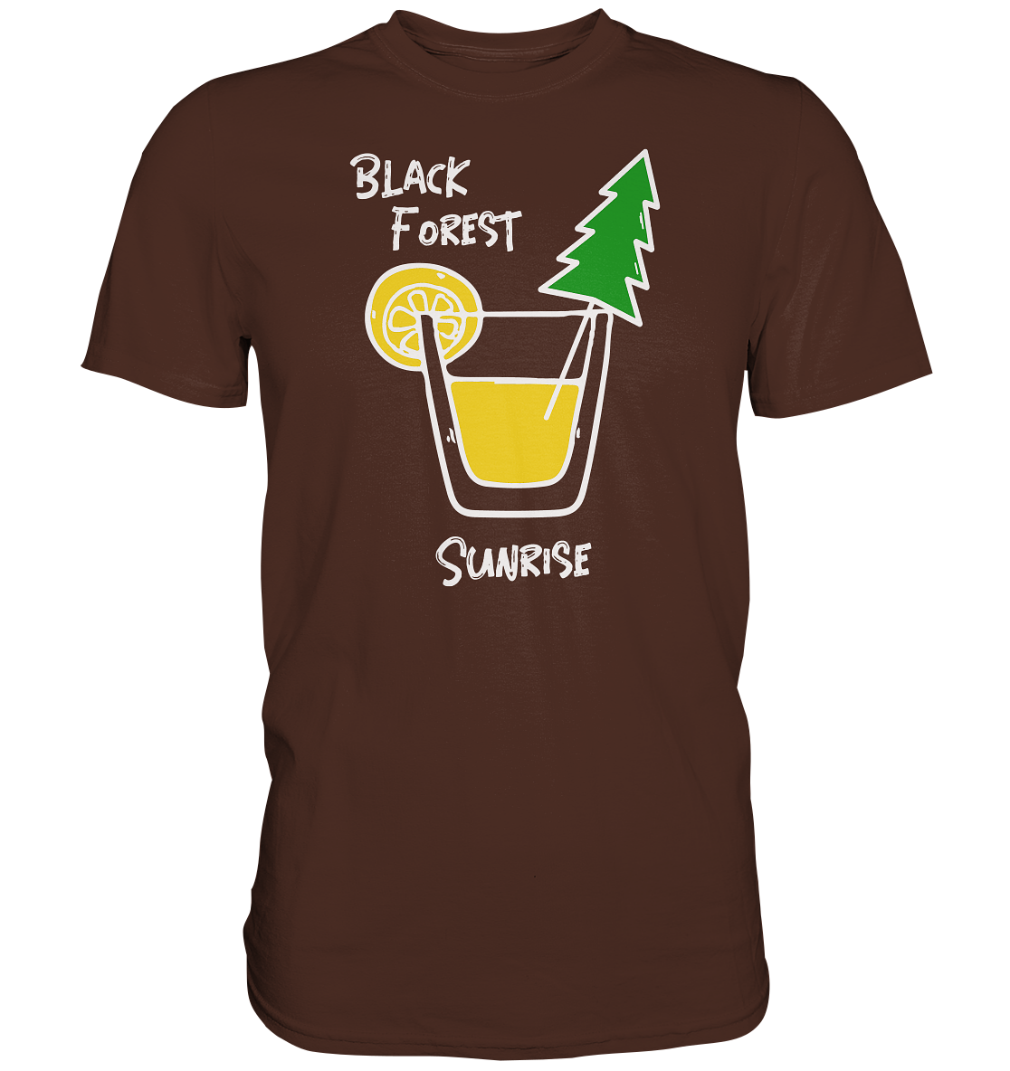 Black Forest Sunrise | Unisex Premium T-Shirt
