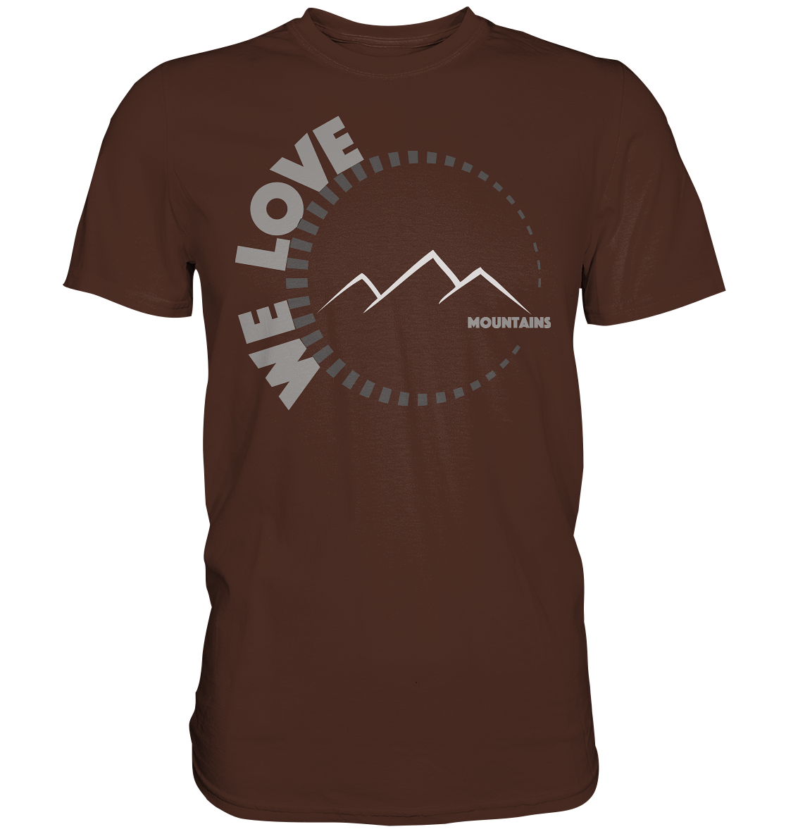 We Love Mountains V2 | Unisex Premium T-Shirt