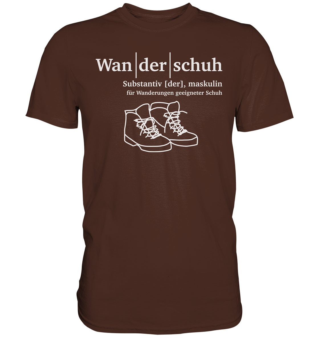Wanderschuh | Premium T-Shirt