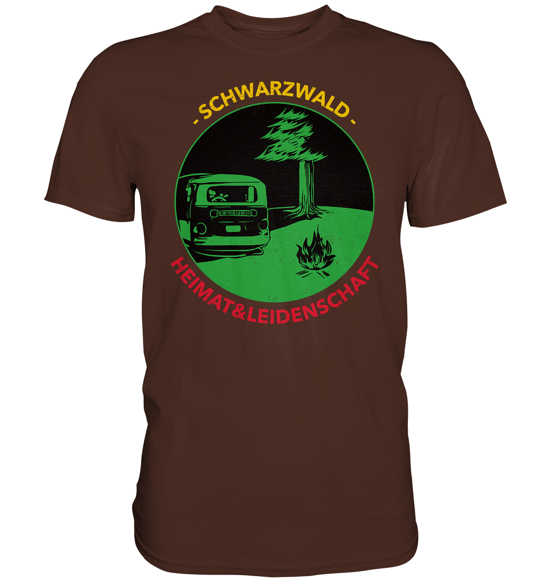 Schwarzwald Heimat Leidenschaft | Unisex Premium T-Shirt
