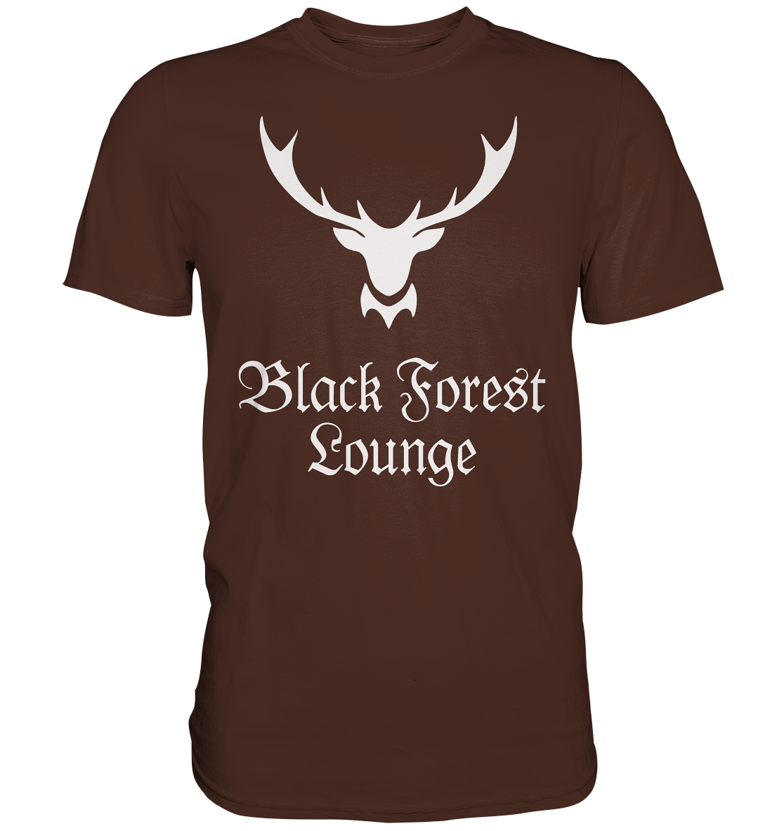 Black Forest Lounge Hirschgeweih | Unisex Premium T-Shirt