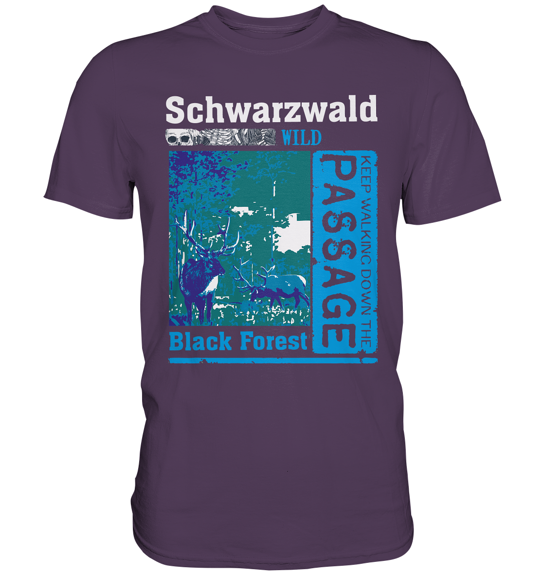 Schwarzwald Wild Passage | Unisex Premium T-Shirt