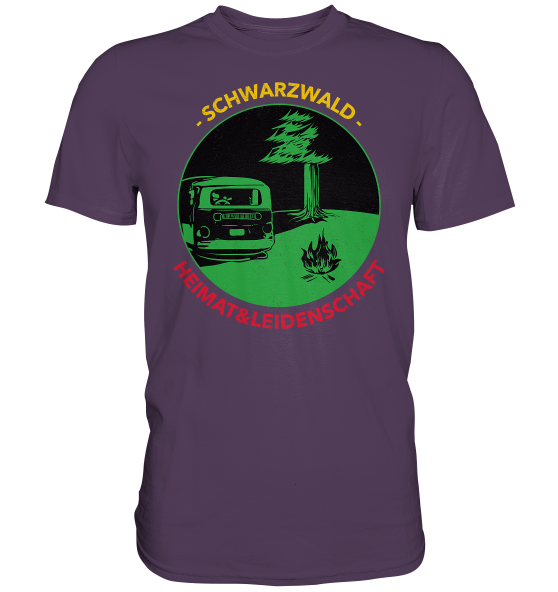 Schwarzwald Heimat Leidenschaft | Unisex Premium T-Shirt