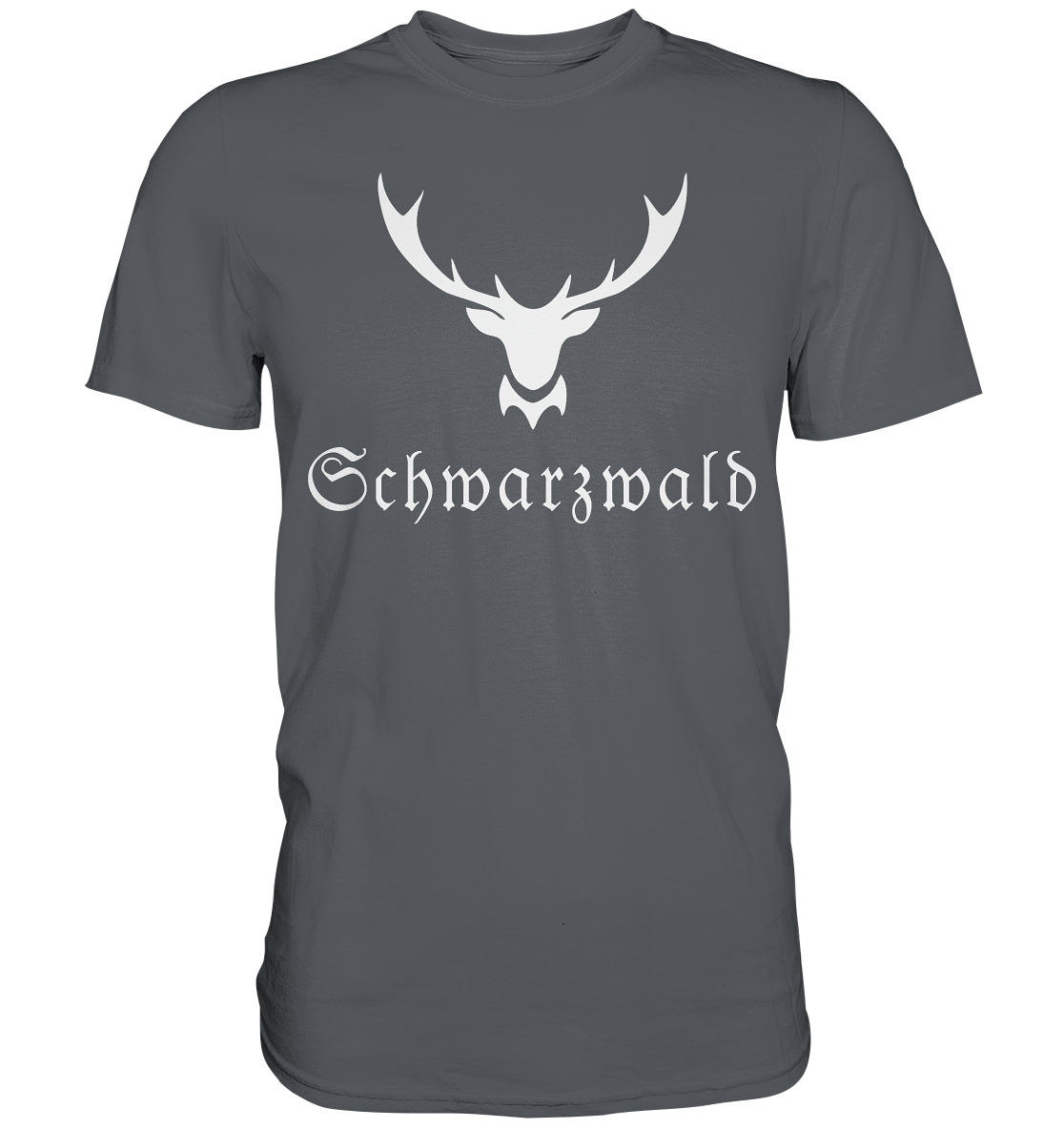 Schwarzwald Hirschgeweih | Premium T-Shirt