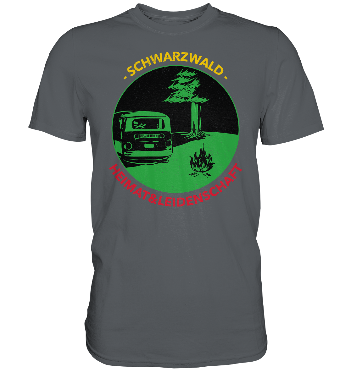 Schwarzwald Heimat Leidenschaft | Unisex Premium T-Shirt