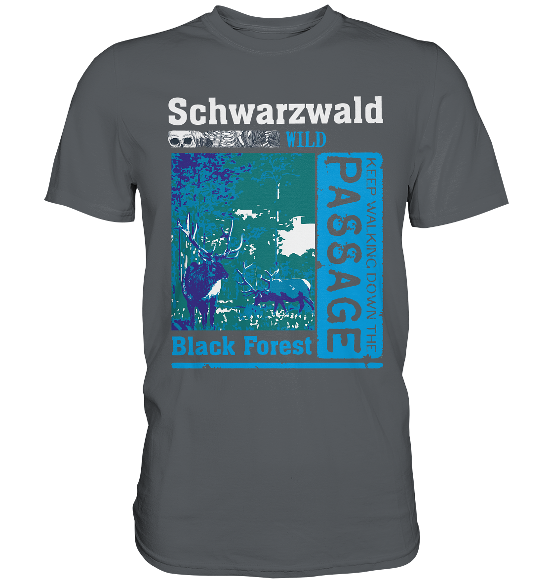 Schwarzwald Wild Passage | Unisex Premium T-Shirt