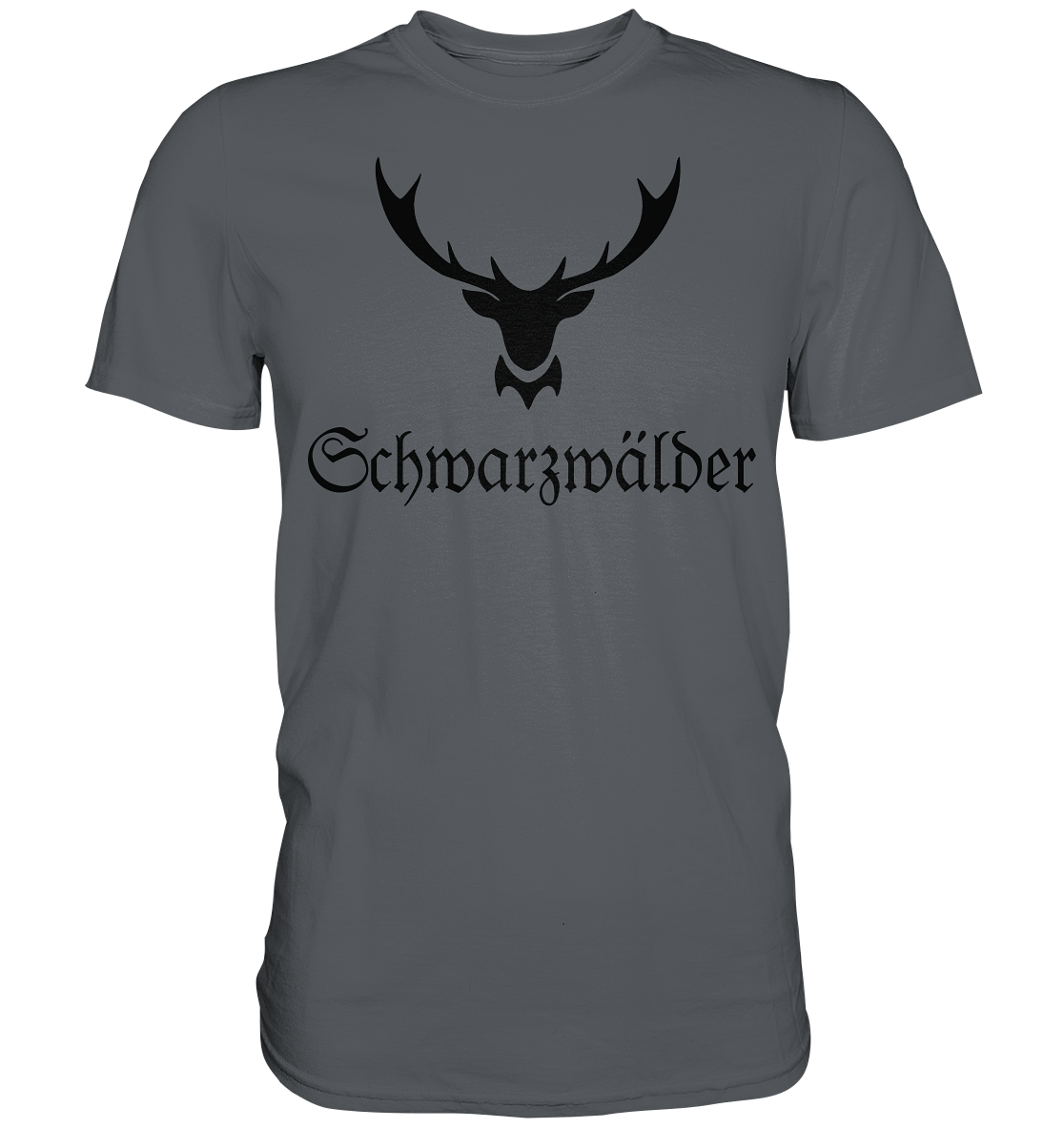 Schwarzwälder Hirschgeweih | Organic T-Shirt
