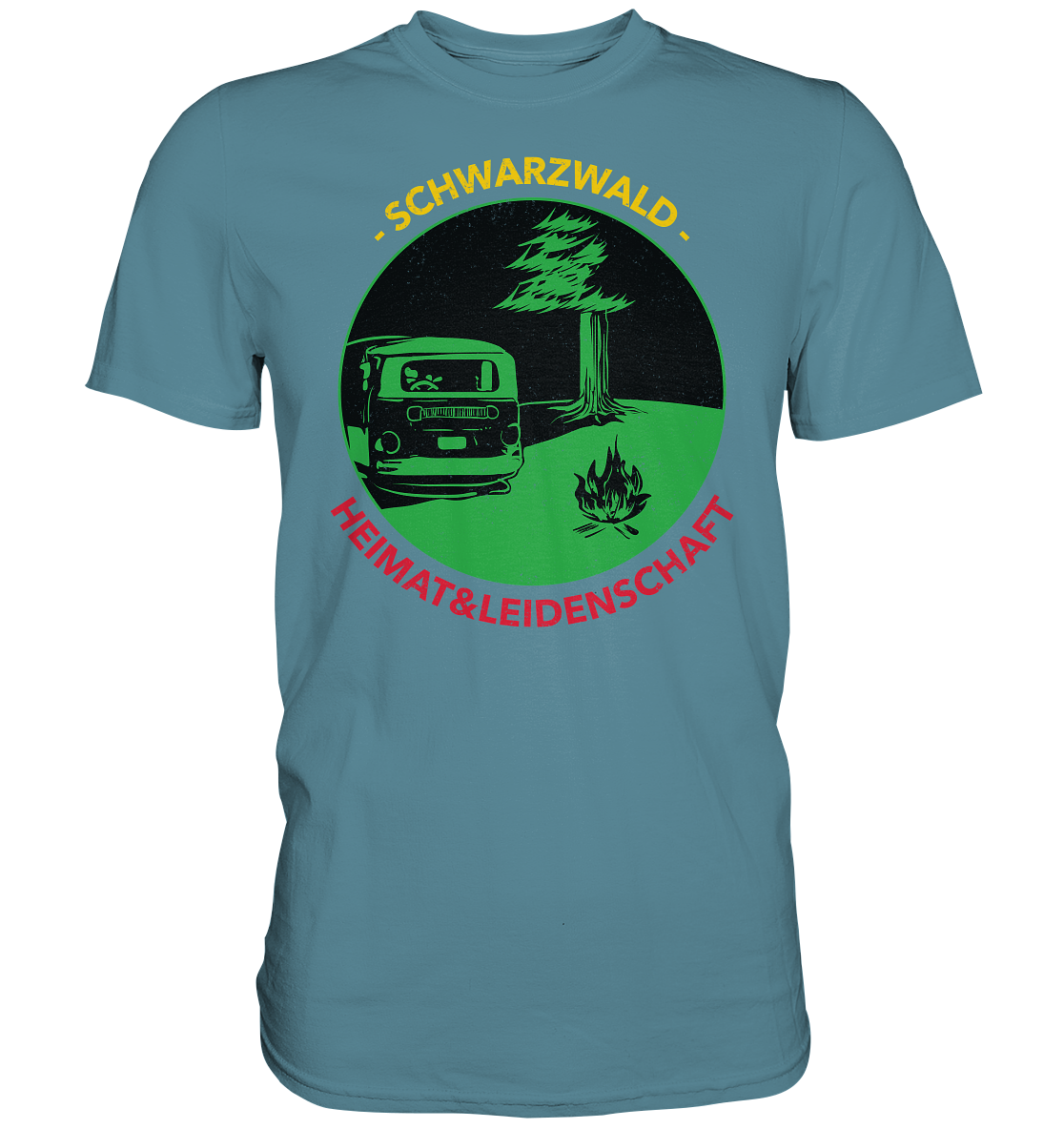 Schwarzwald Heimat Leidenschaft | Unisex Premium T-Shirt