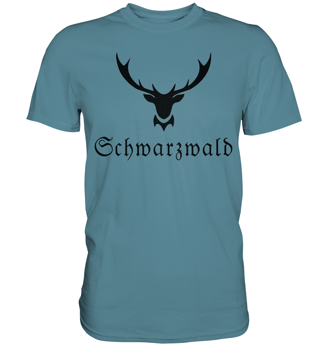 Schwarzwald Hirschgeweih | Unisex Premium T-Shirt