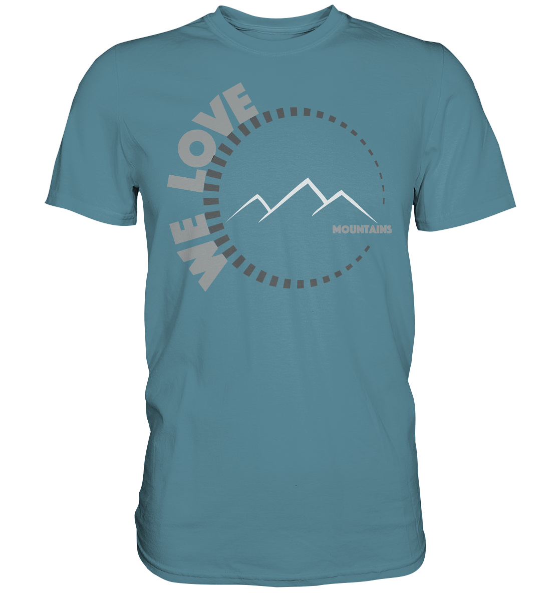 We Love Mountains V2 | Unisex Premium T-Shirt