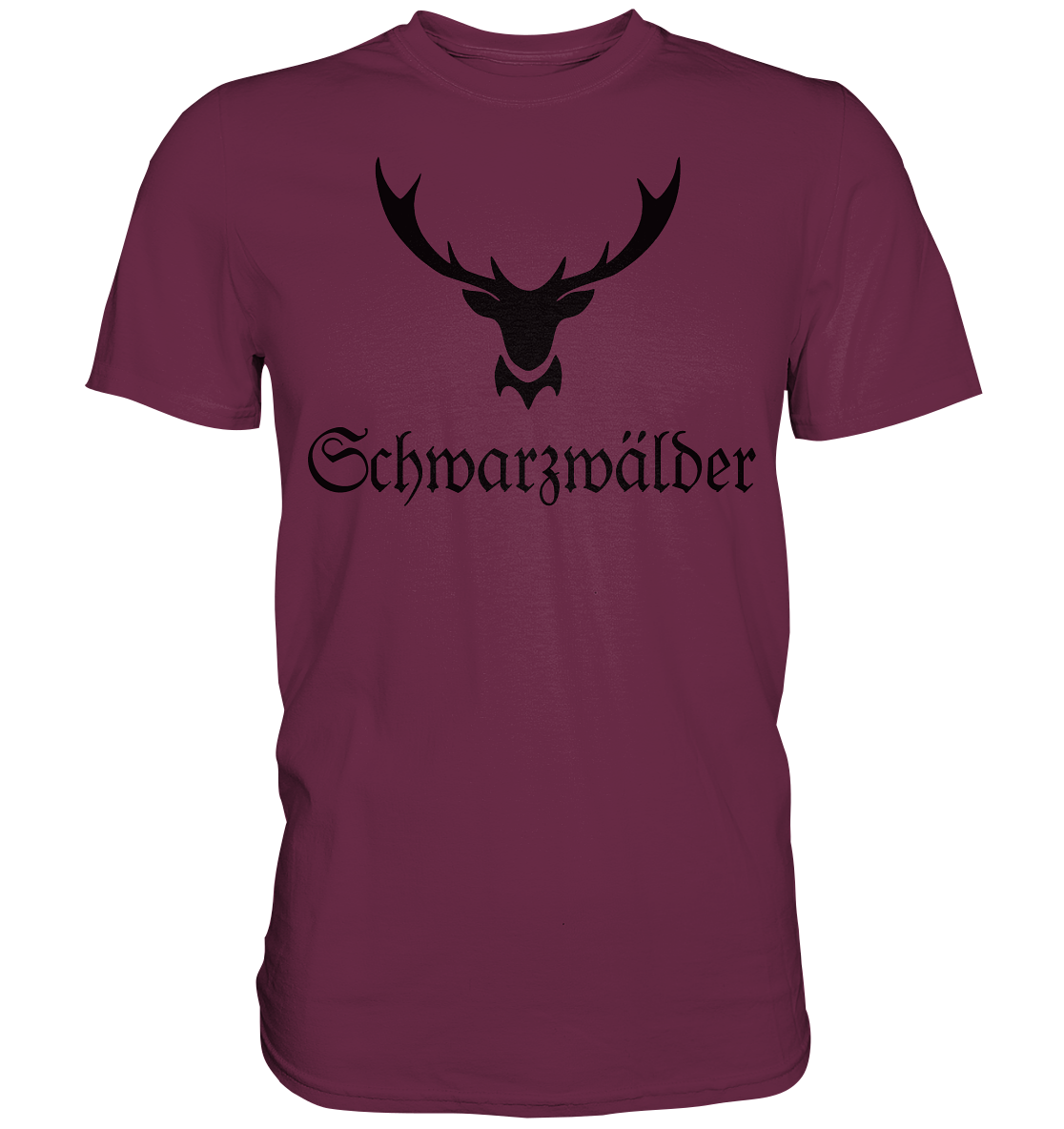 Schwarzwälder Hirschgeweih | Organic T-Shirt