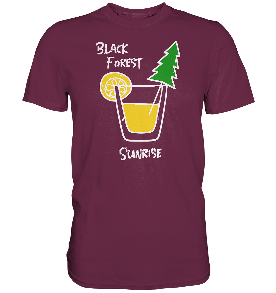 Black Forest Sunrise | Unisex Premium T-Shirt