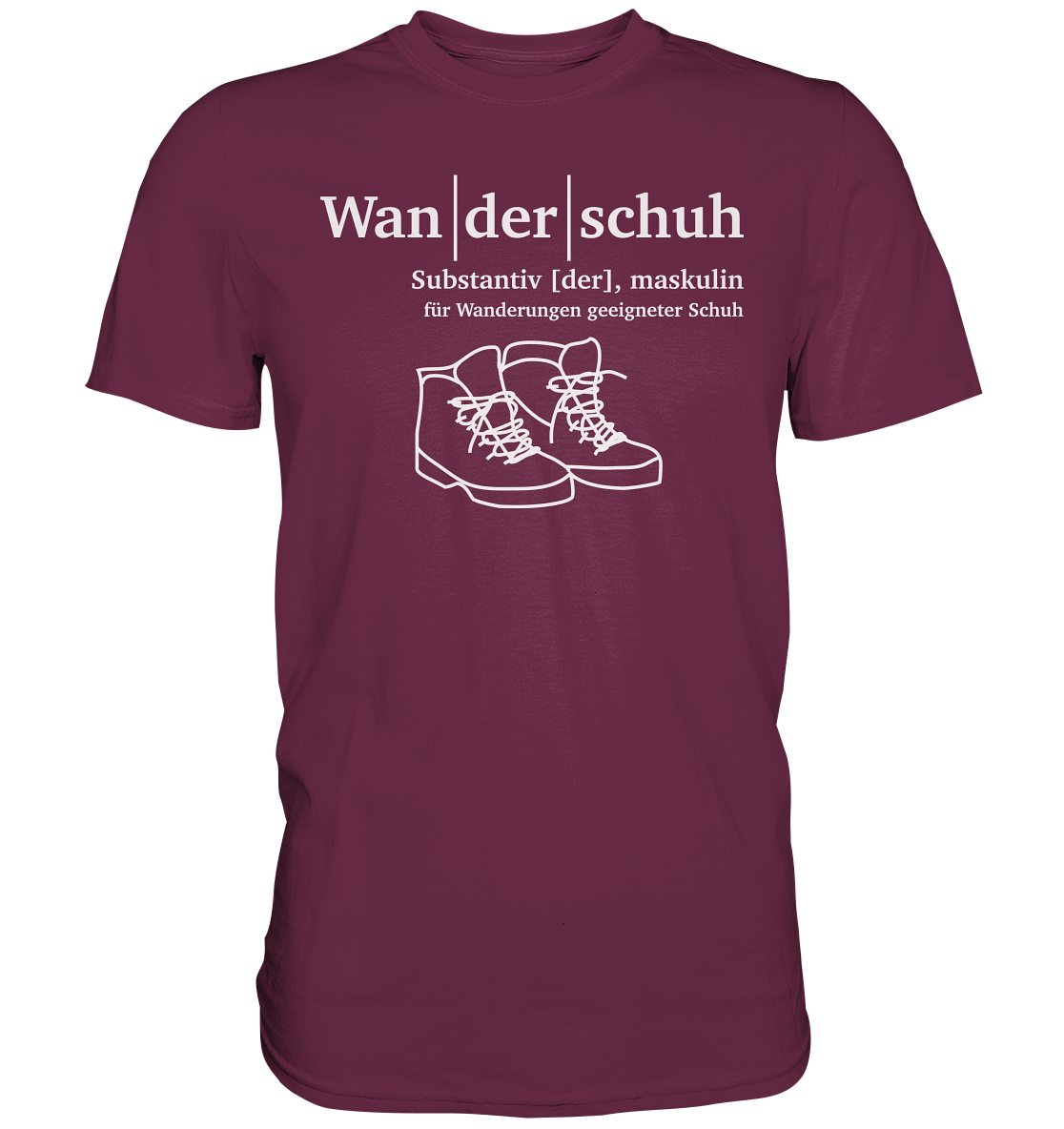 Wanderschuh | Premium T-Shirt