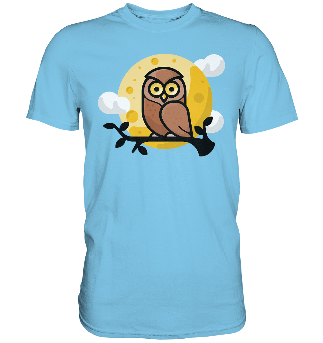 Eule der Nacht | Unisex Premium T-Shirt