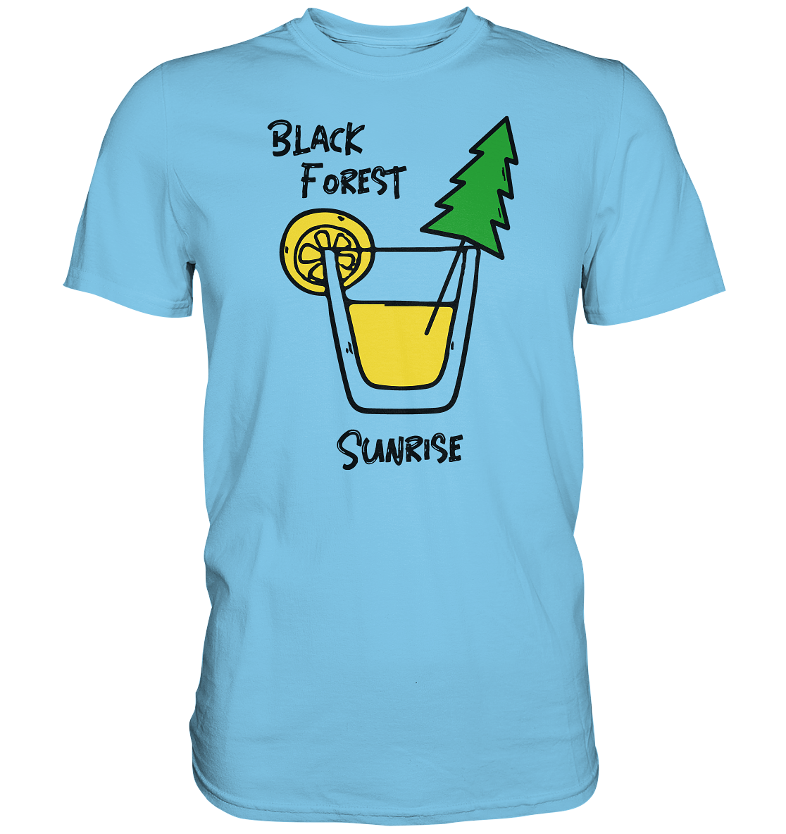 Black Forest Sunrise | Unisex Premium T-Shirt