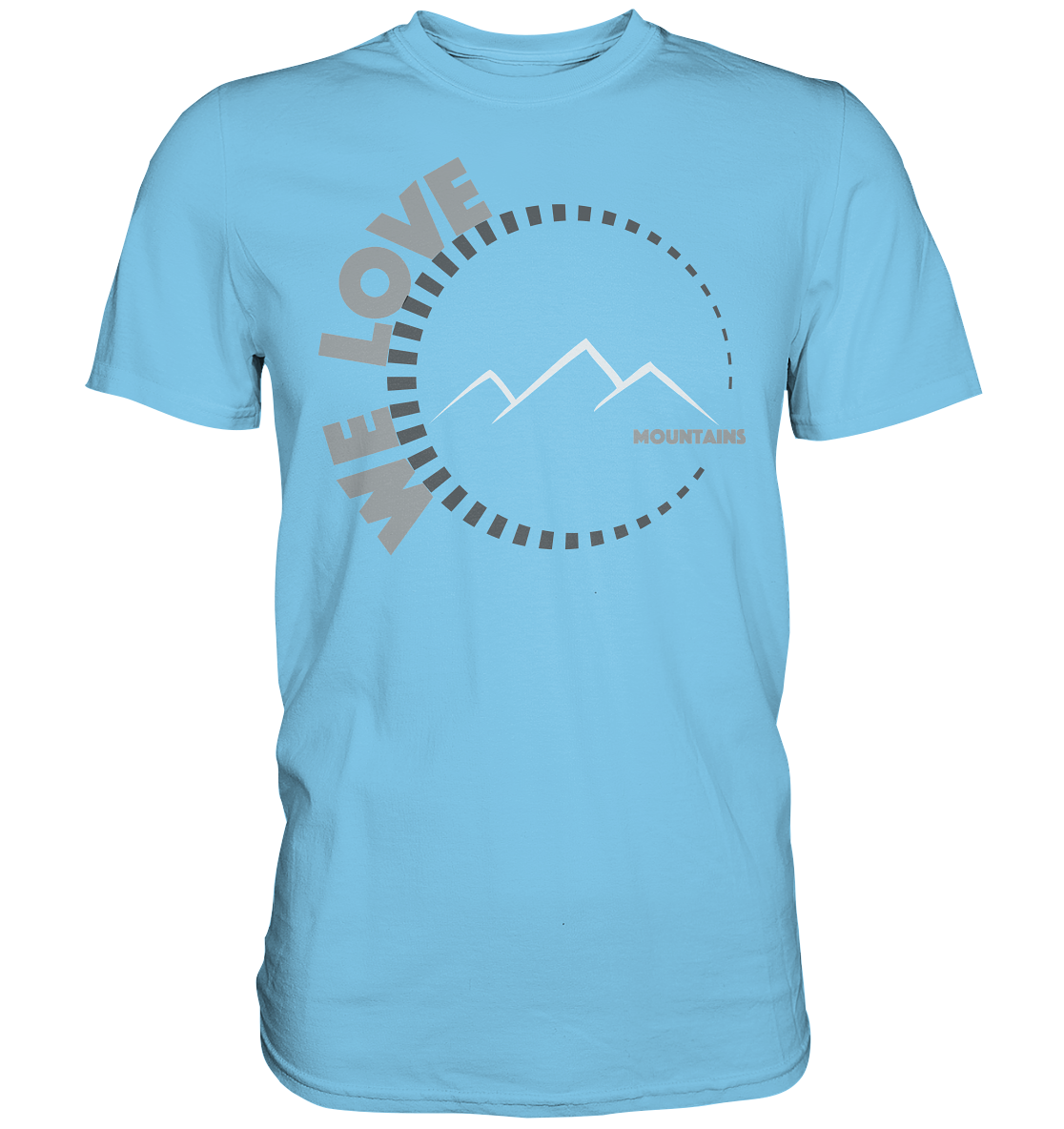 We Love Mountains V2 | Unisex Premium T-Shirt