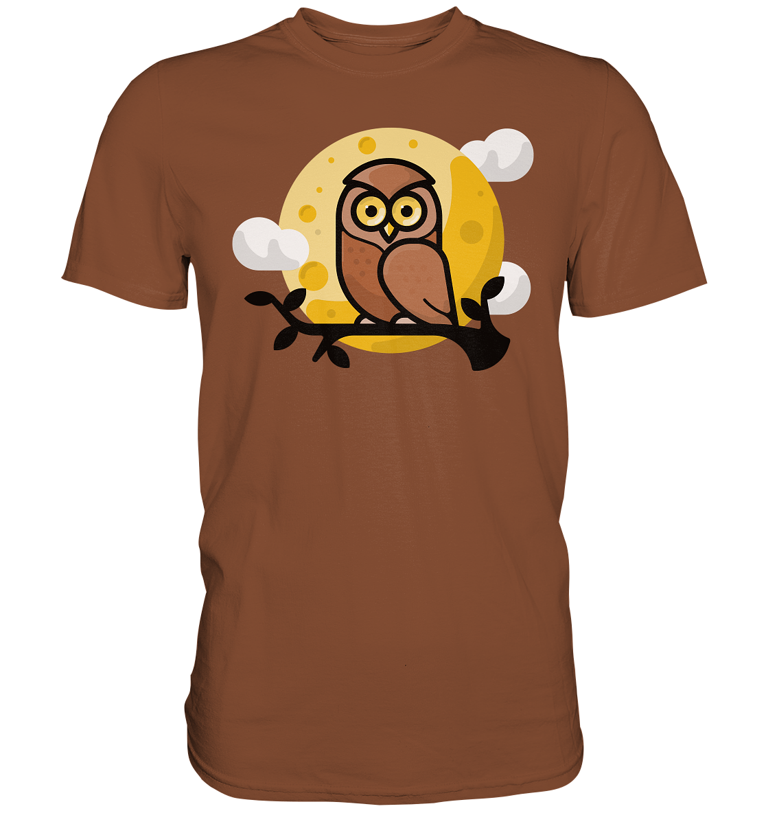 Eule der Nacht | Unisex Premium T-Shirt