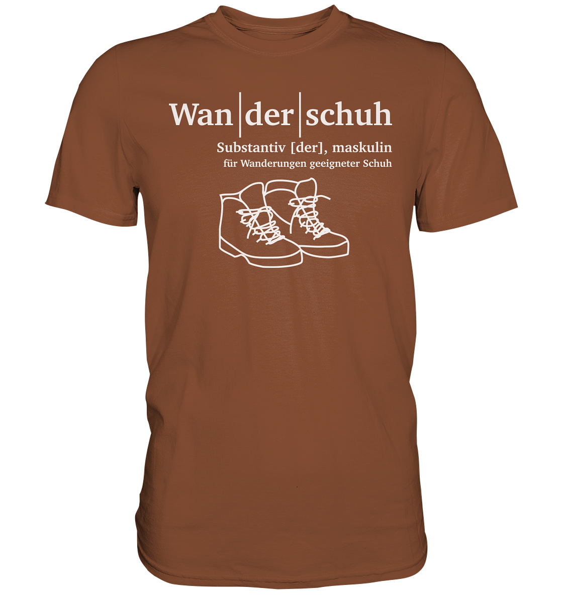 Wanderschuh | Premium T-Shirt