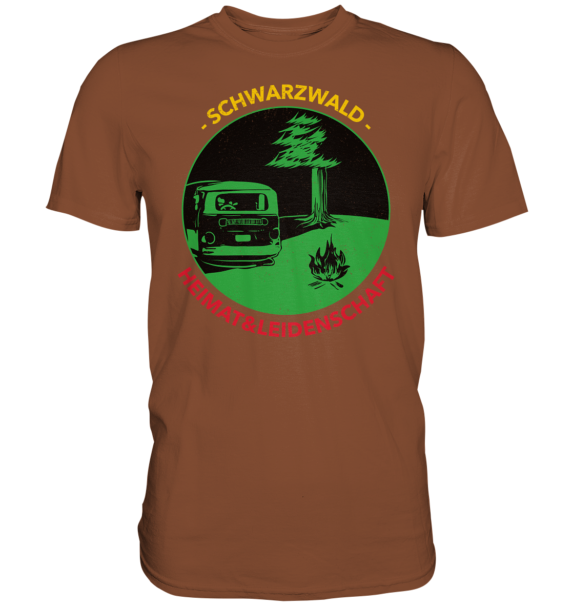 Schwarzwald Heimat Leidenschaft | Unisex Premium T-Shirt