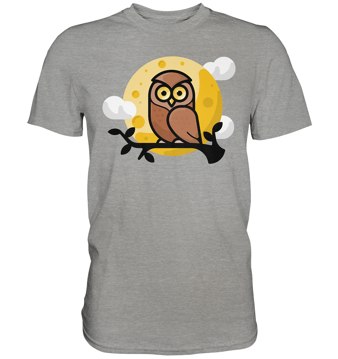 Eule der Nacht | Unisex Premium T-Shirt
