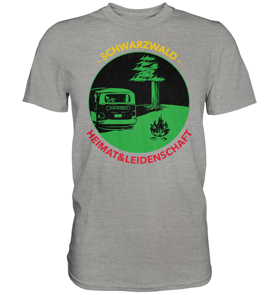 Schwarzwald Heimat Leidenschaft | Unisex Premium T-Shirt