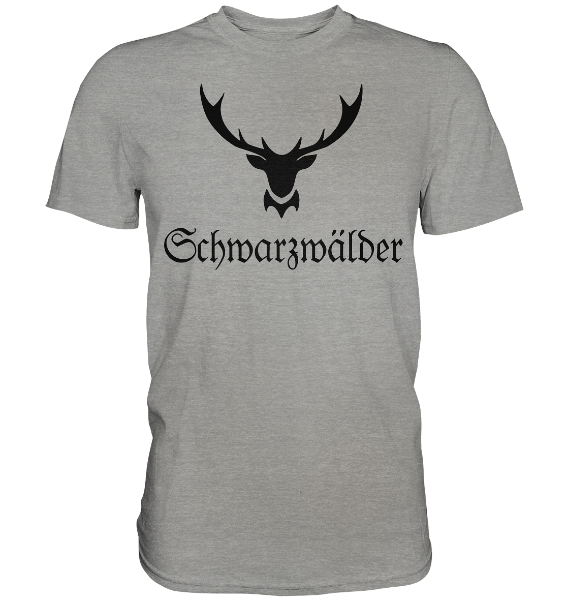 Schwarzwälder Hirschgeweih | Organic T-Shirt
