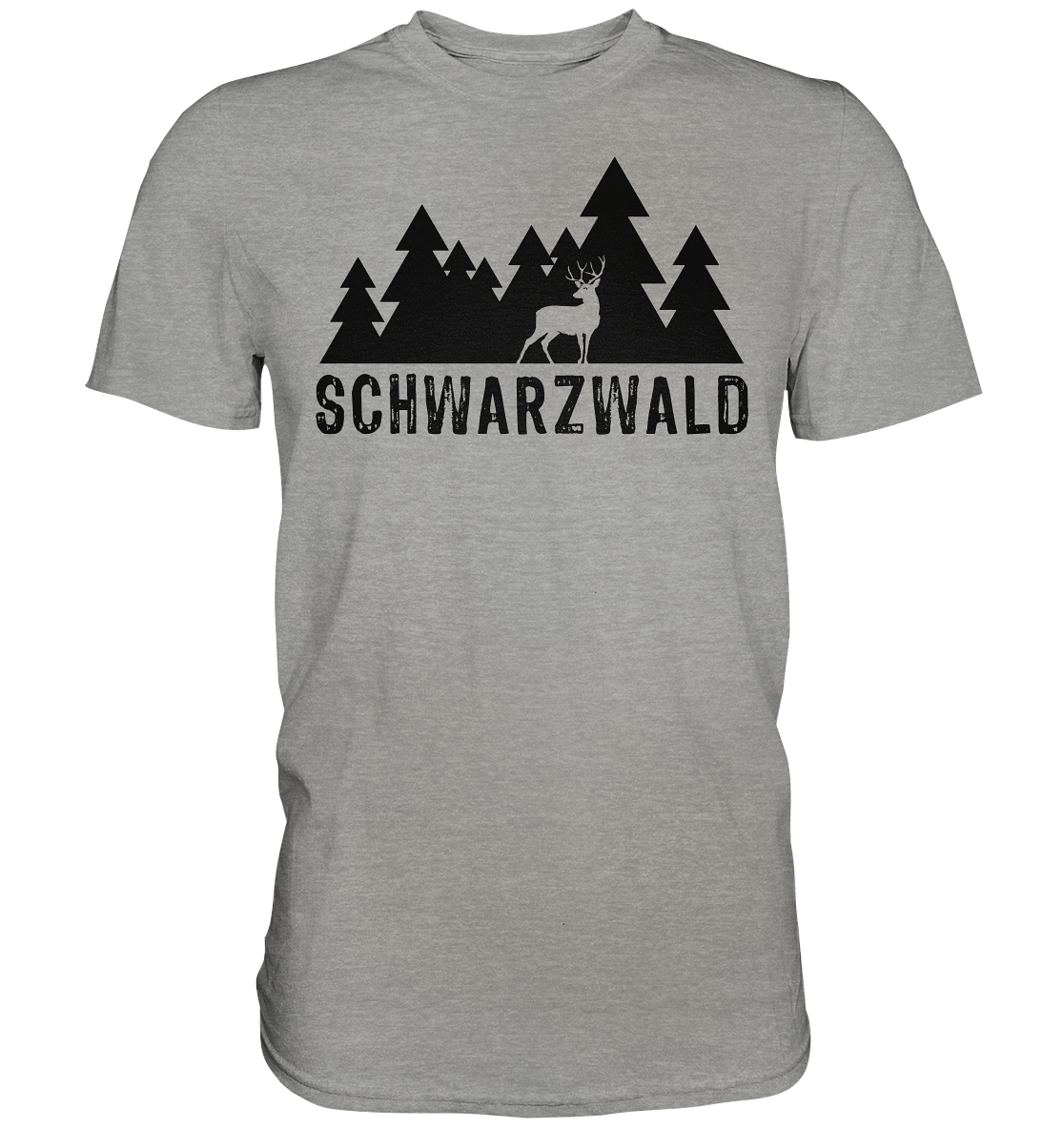 Schwarzwald Hirsch | Premium T-Shirt
