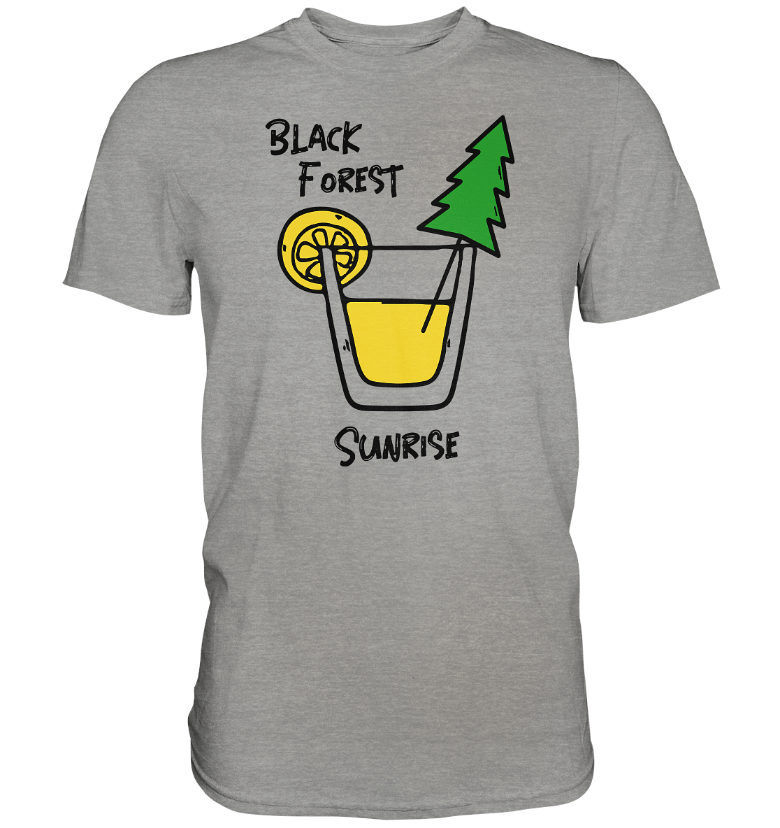 Black Forest Sunrise | Unisex Premium T-Shirt