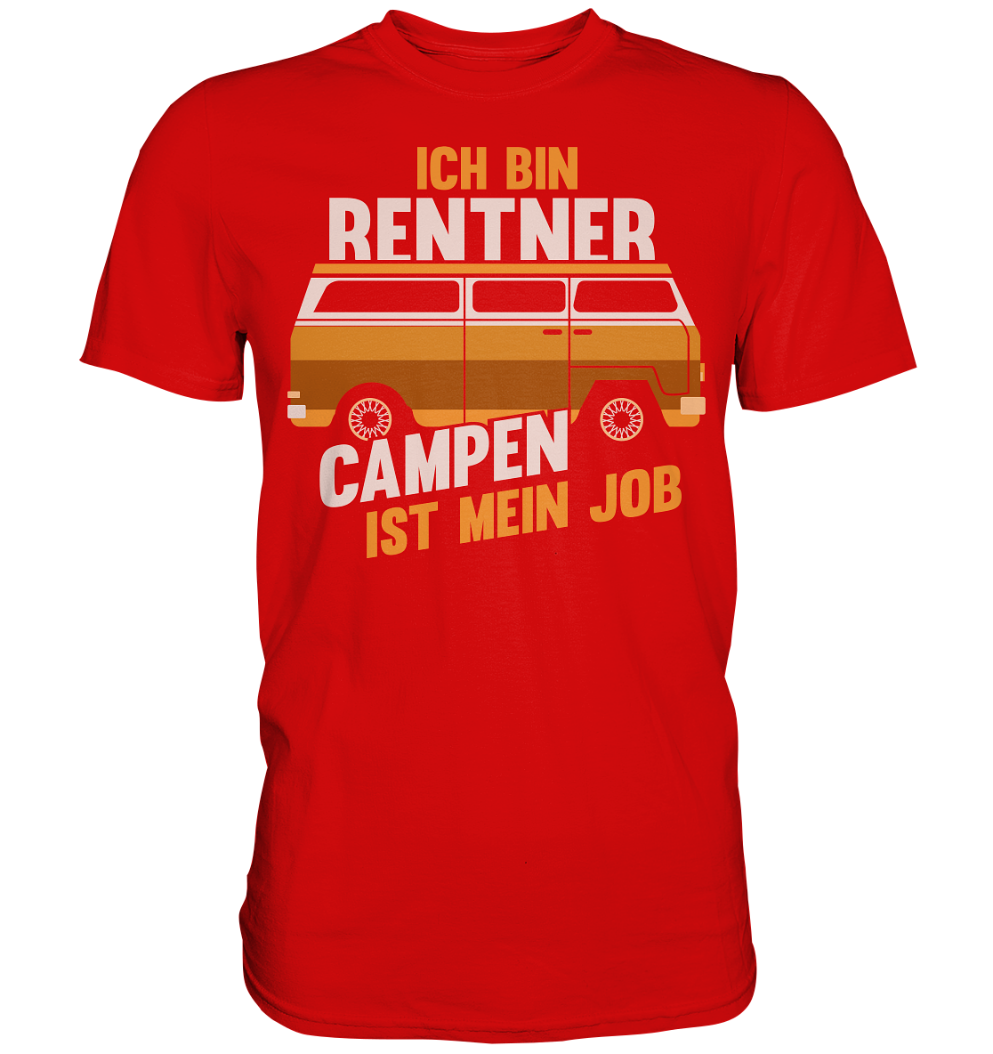 Rentner Camping | Premium T-Shirt