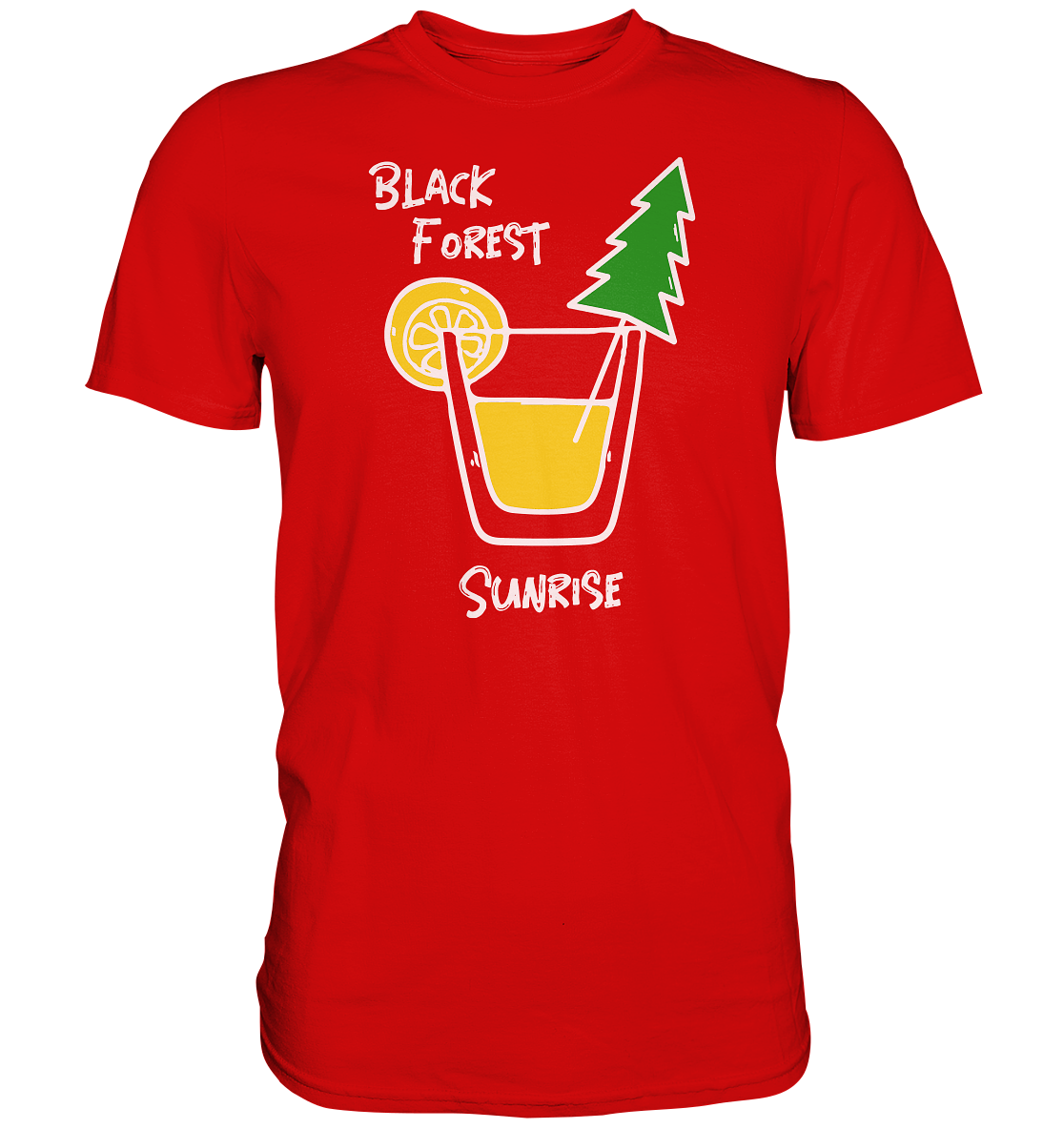 Black Forest Sunrise | Unisex Premium T-Shirt