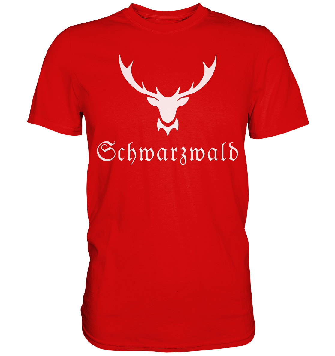 Schwarzwald Hirschgeweih | Premium T-Shirt