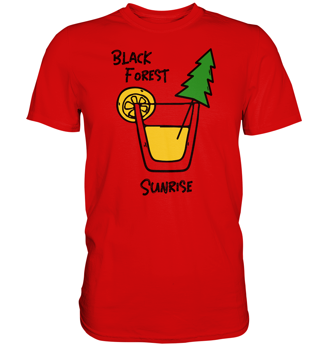 Black Forest Sunrise | Unisex Premium T-Shirt