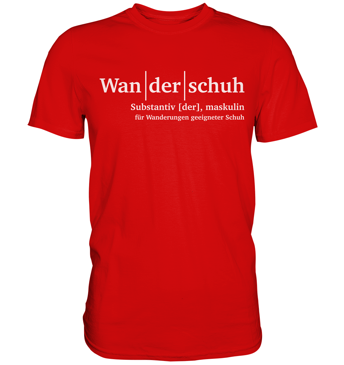 Wanderschuh | Premium T-Shirt