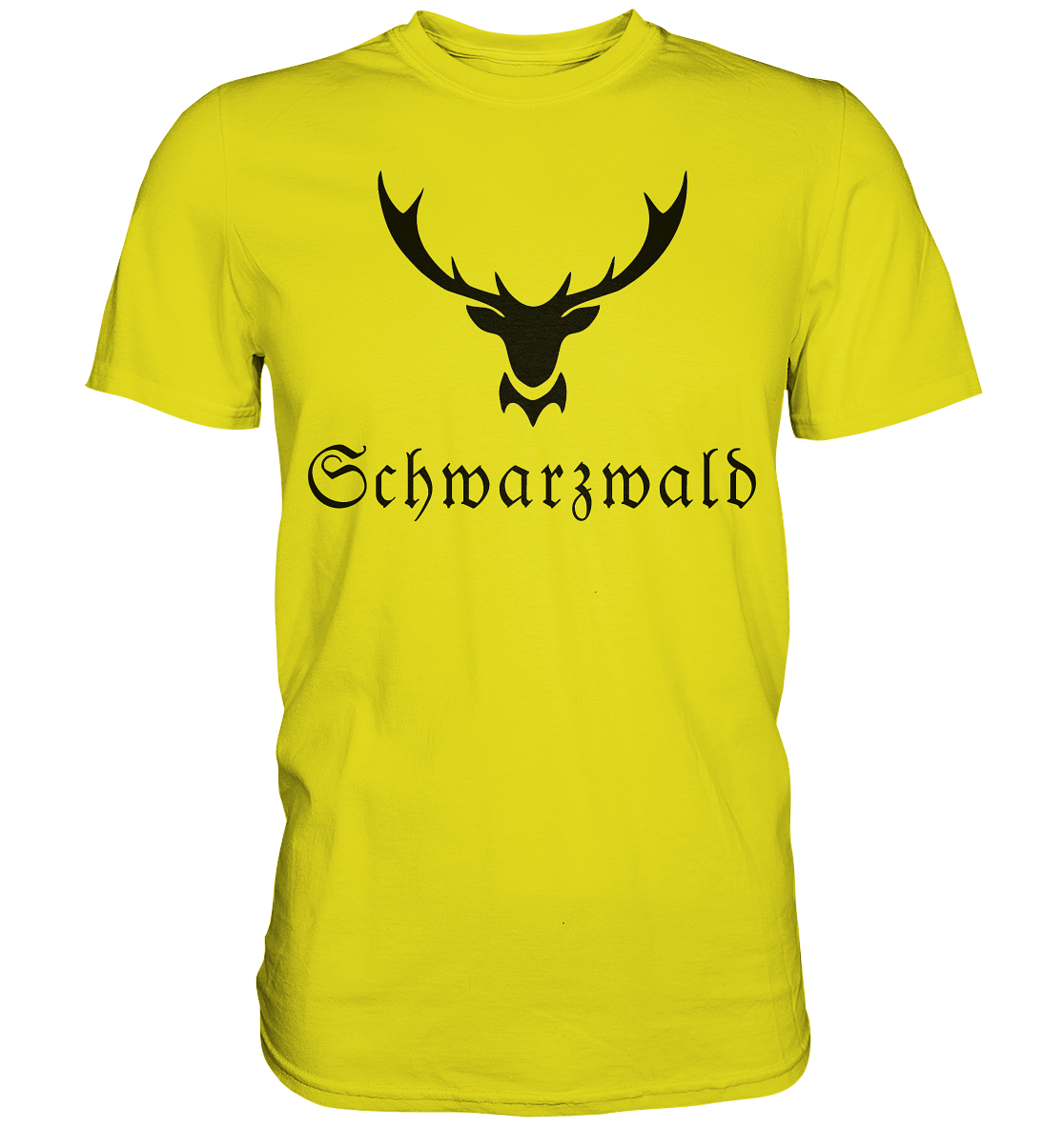 Schwarzwald Hirschgeweih | Unisex Premium T-Shirt
