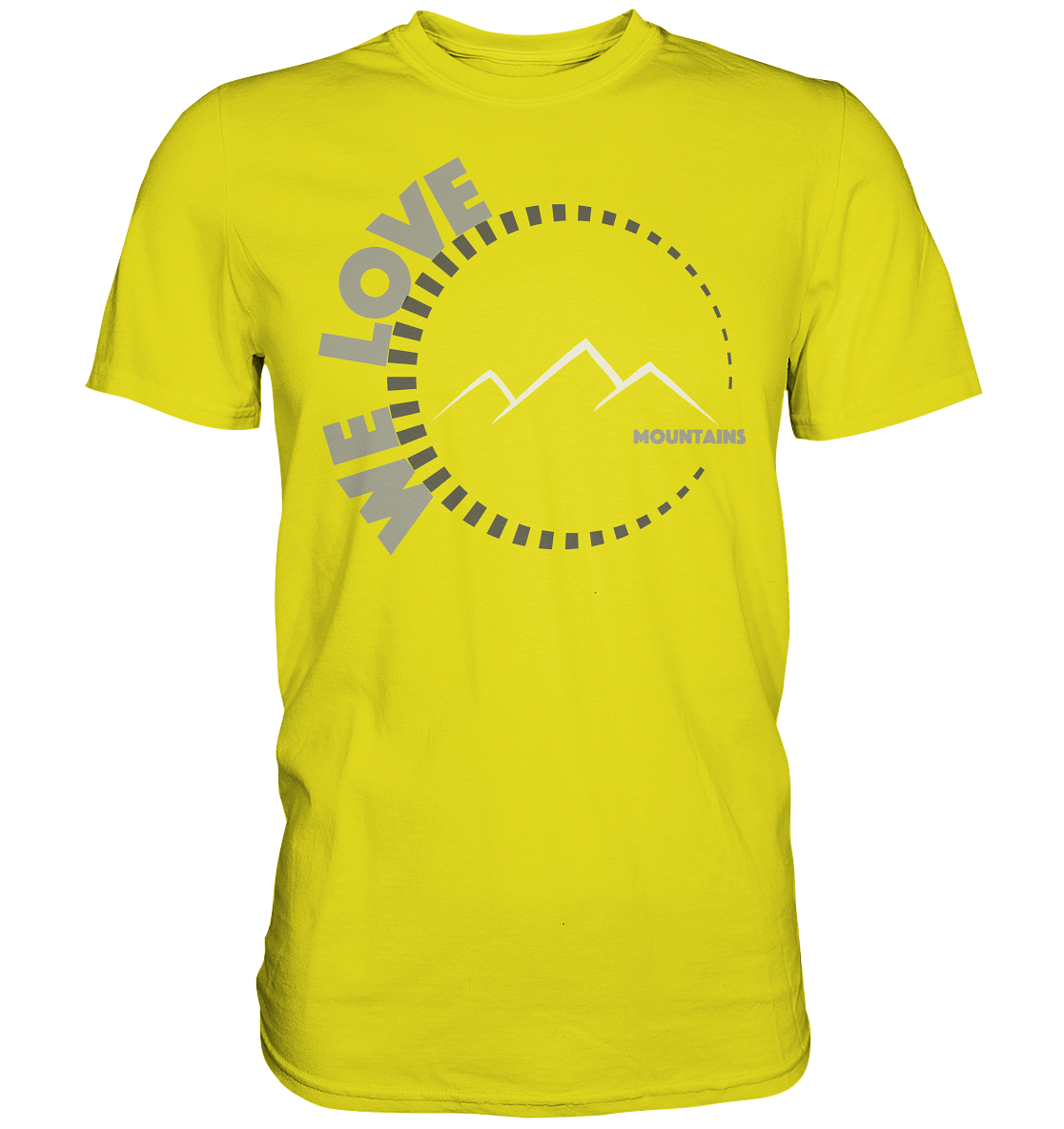 We Love Mountains V2 | Unisex Premium T-Shirt