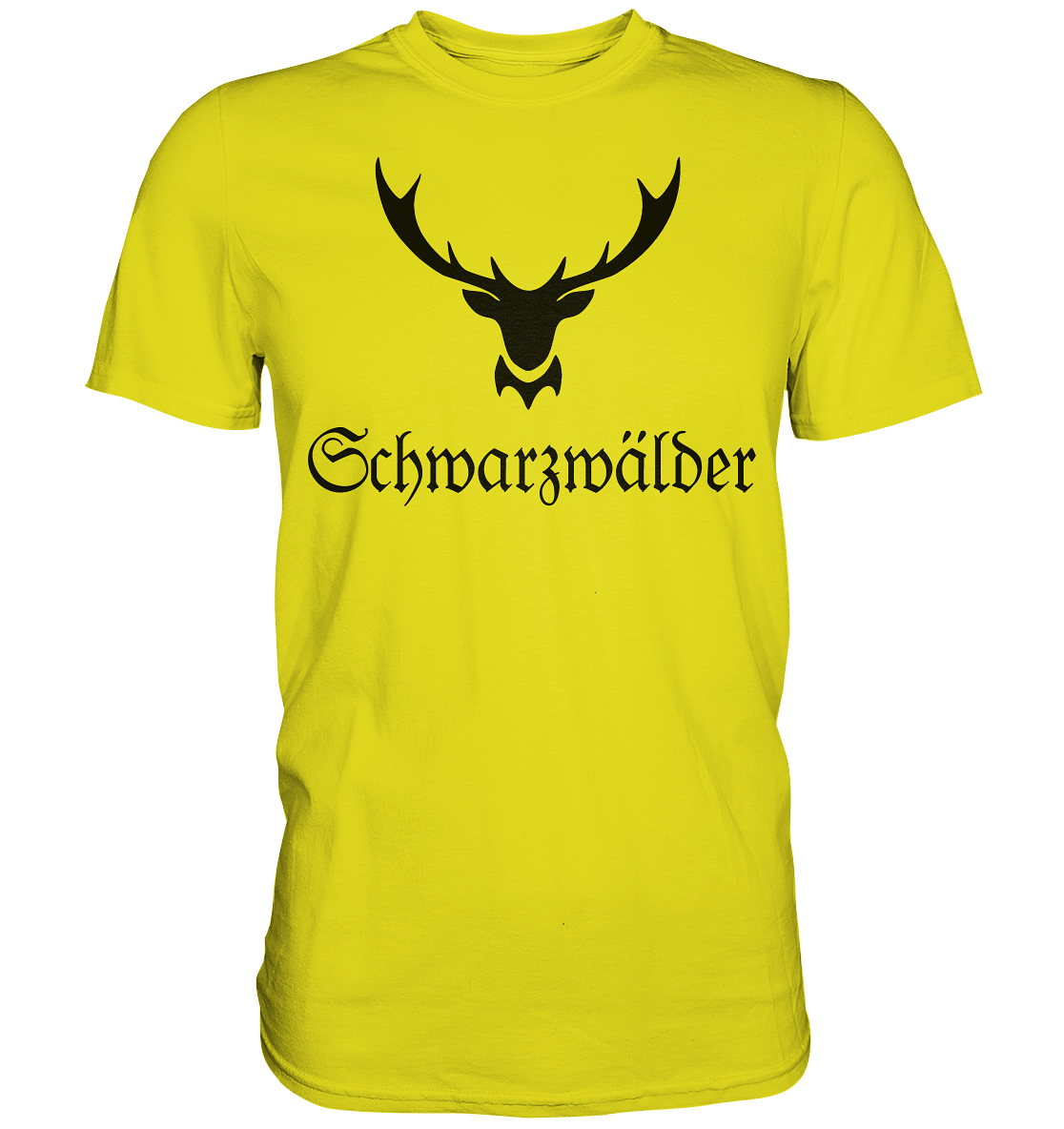 Schwarzwälder Hirschgeweih | Organic T-Shirt