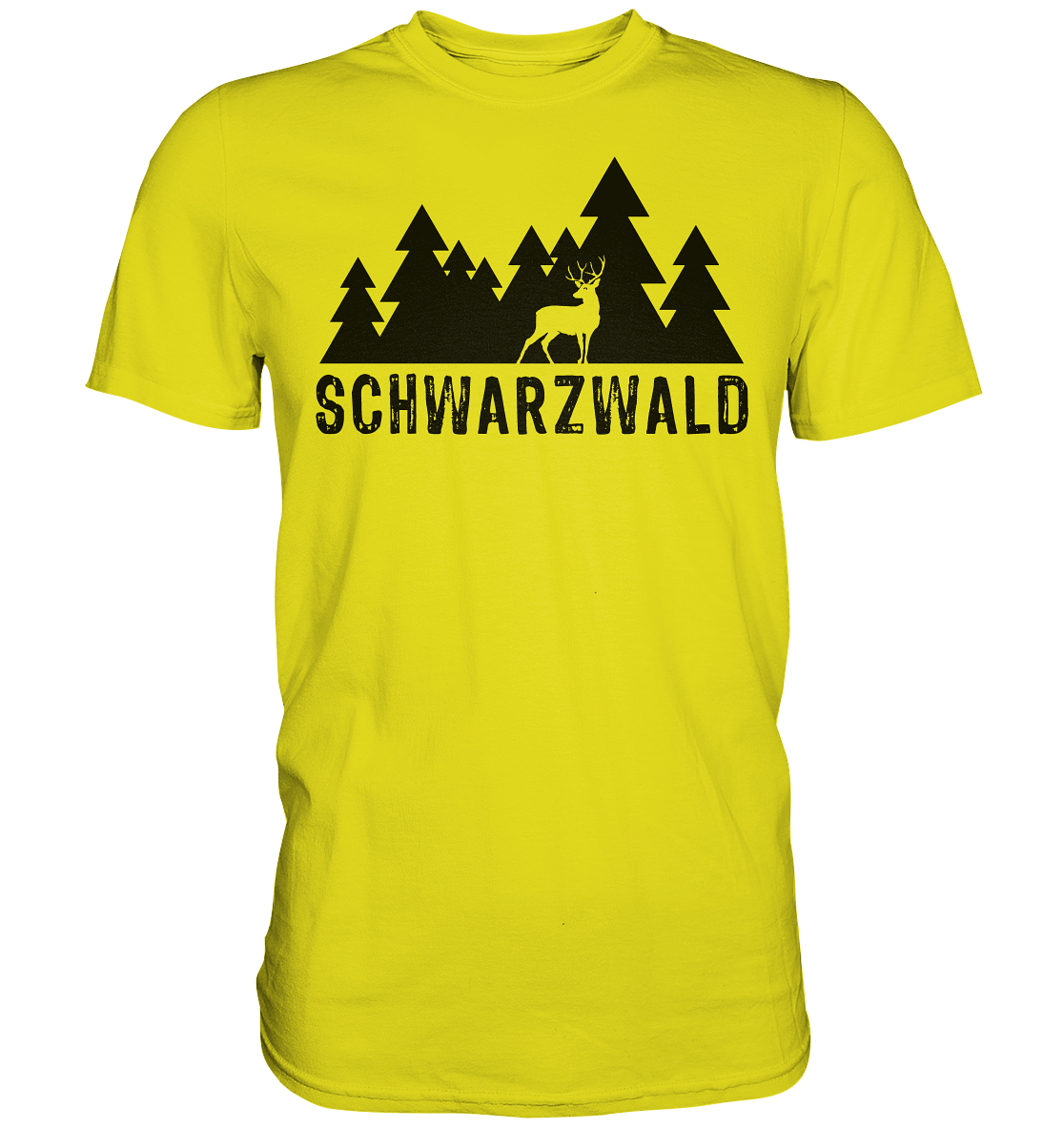 Schwarzwald Hirsch | Premium T-Shirt