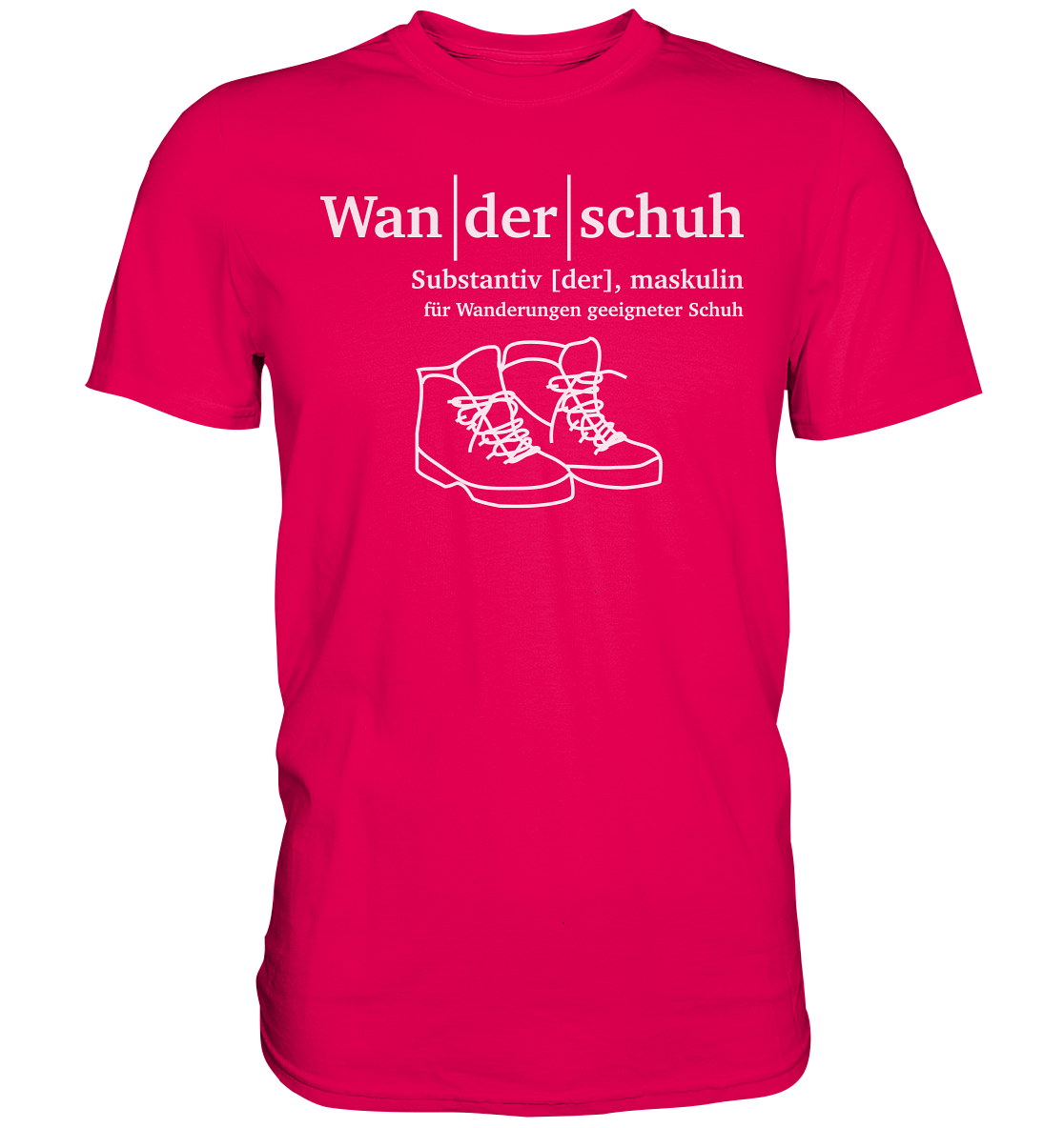 Wanderschuh | Premium T-Shirt