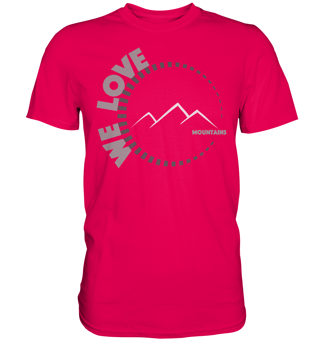 We Love Mountains V2 | Unisex Premium T-Shirt
