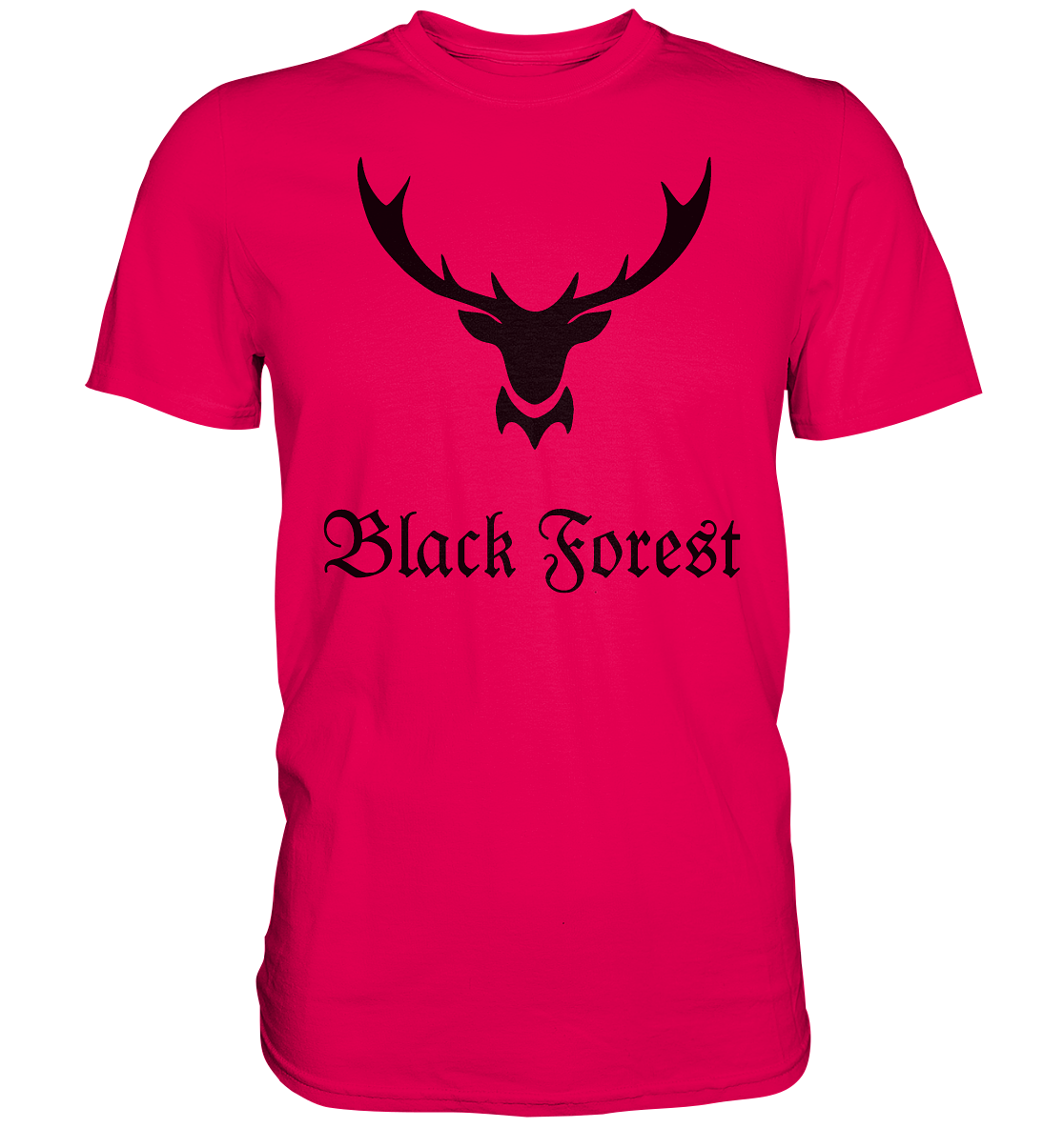 Black Forest Hirschgeweih | Unisex Premium T-Shirt